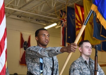 McConnell Base Honor Guard Training