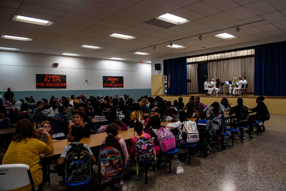 Fleet Week HR 2019: Navy Band School Outreach