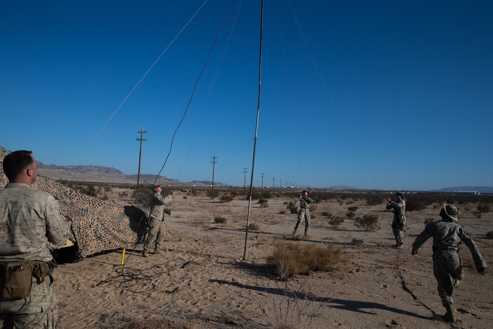 Division Combat Skills Company Secures the Route