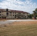 Ongoing AFROTC drill pad construction