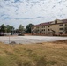 Ongoing AFROTC drill pad construction