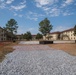 Ongoing AFROTC drill pad construction
