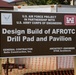 Ongoing AFROTC drill pad construction