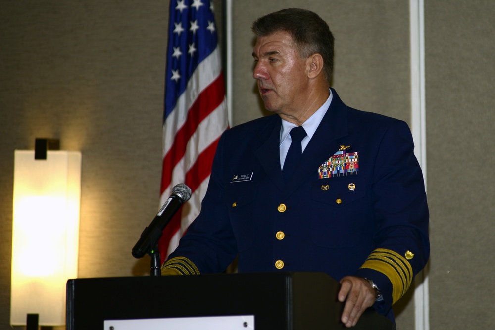Commandant Admiral Karl Schultz, attended the 93rd Annual International Convention and Conference &quot;Sailing into the Future&quot;