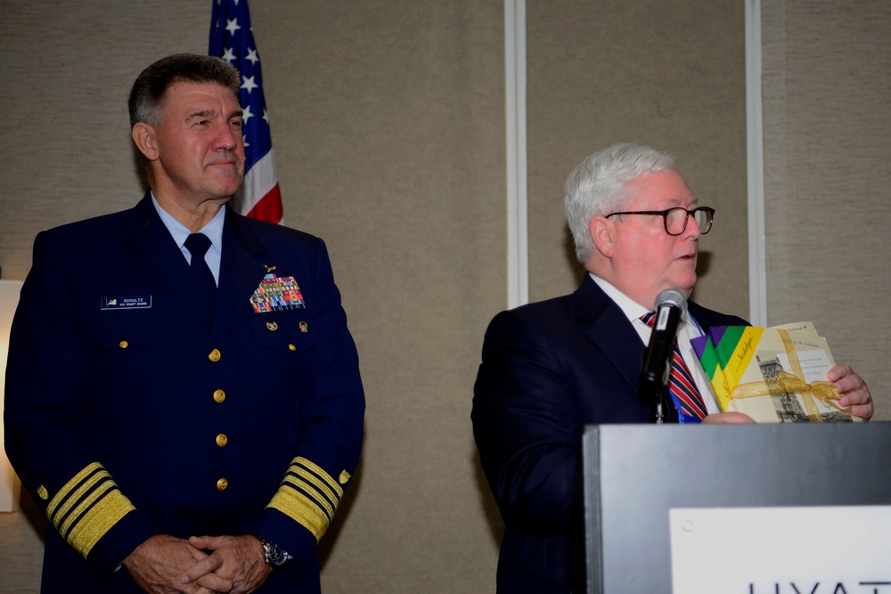 Commandant Admiral Karl Schultz, attended the 93rd Annual International Convention and Conference &quot;Sailing into the Future&quot;