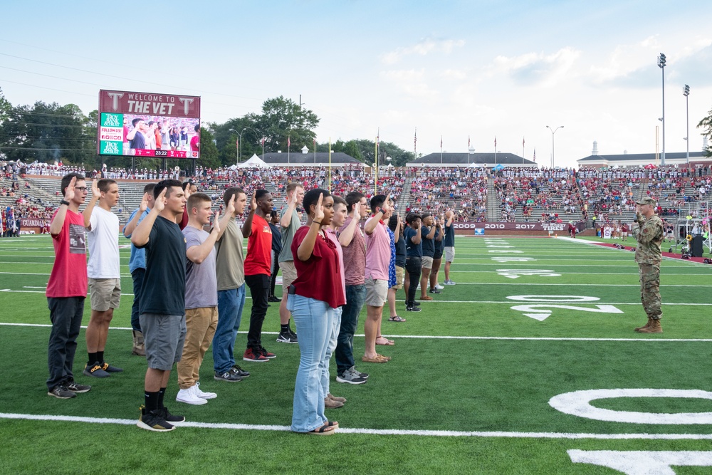 Troy University Military Appreciation Night