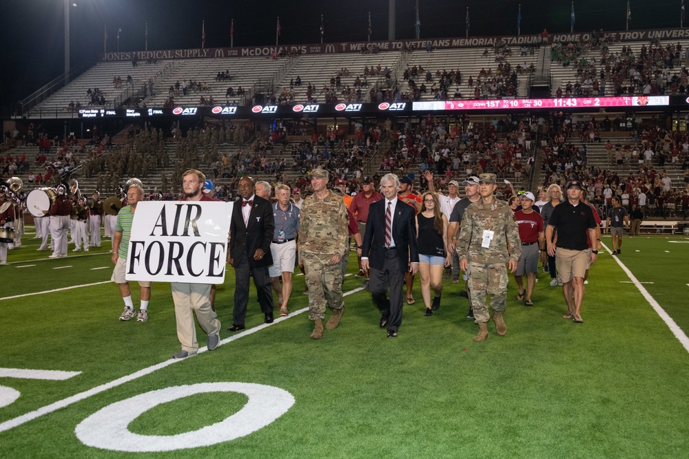 Troy University Military Appreciation Night