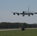 KC-135 lands