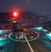 USS Wayne E. Meyer DDG 108 October 13 Night Time Flight Operations