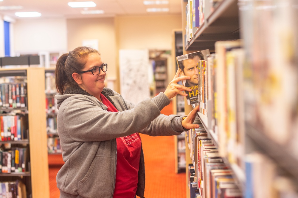 RAF Mildenhall library contributes to culture of learning