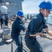 USS Harpers Ferry Departs Brunei