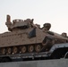 U.S. military equipment leaves Jordan after the sun sets on Eager Lion
