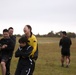 JGSDF service members execute Marine Corps physical training