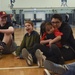 Military members get active with special needs children