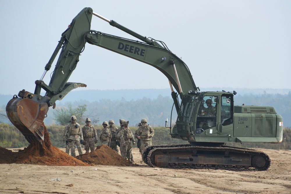 902nd Engineer Construction Company conducts engineer training