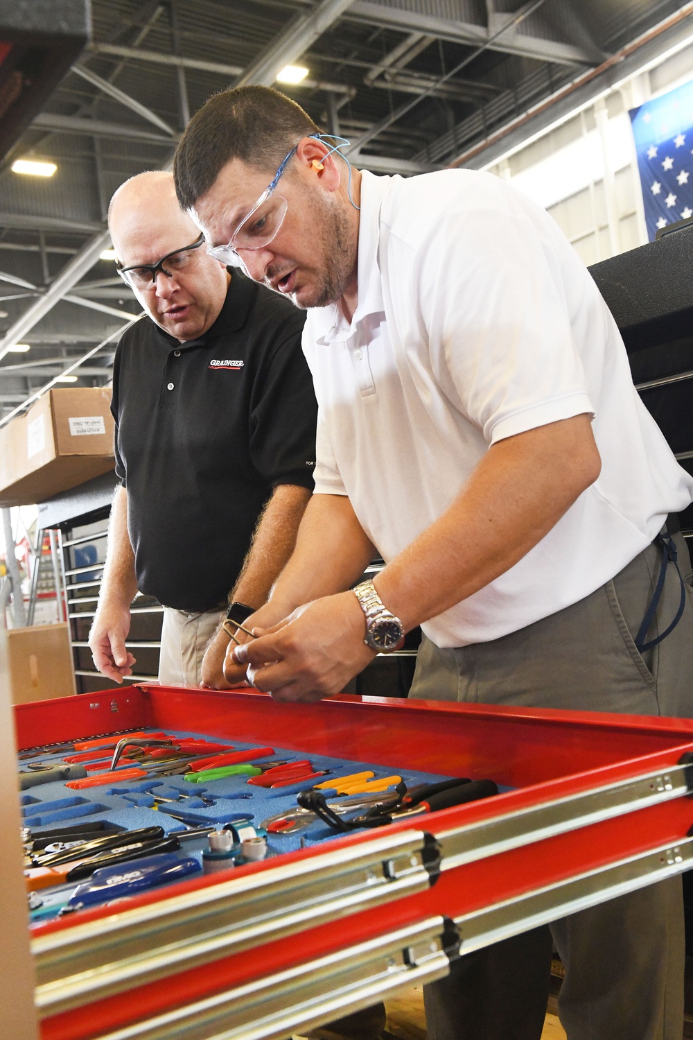 Snap-on tool boxes streamline inventory control at Fleet Readiness Center Southeast
