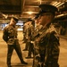 Marines practice drill during Ceremonial Drill School