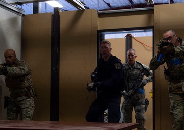 50th Security Forces Squadron trains with Fountain Rapid Response Team