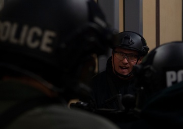 50th Security Forces Squadron trains with Fountain Rapid Response Team