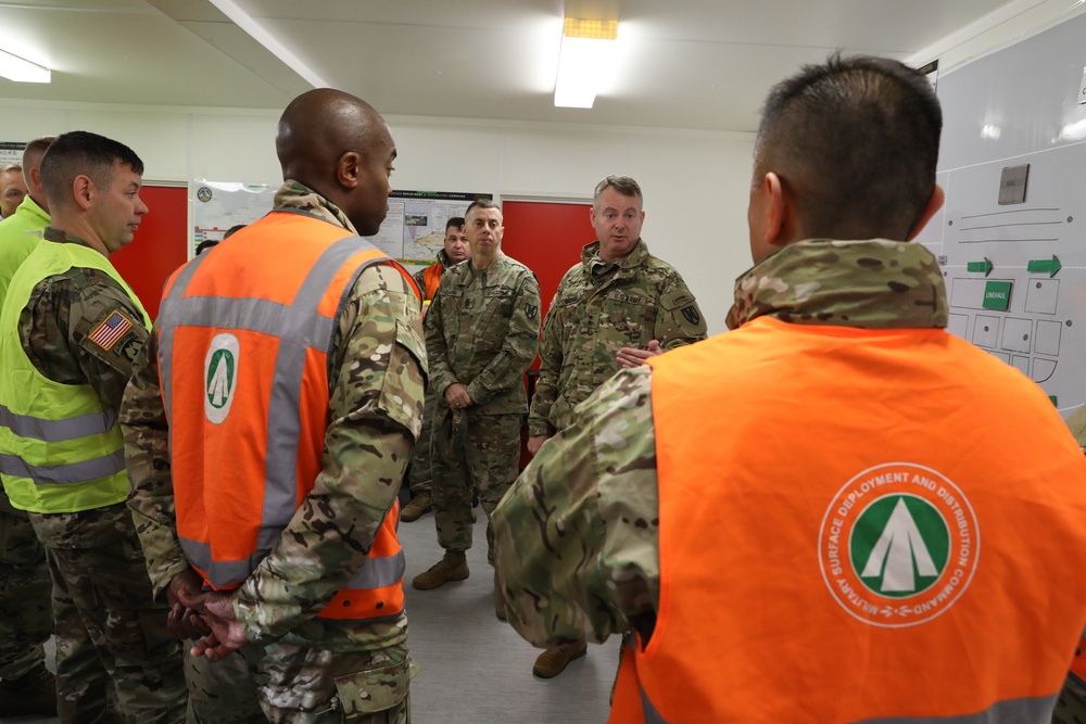 21st Theater Sustainment Command's command team visits Vlissingen, Netherlands
