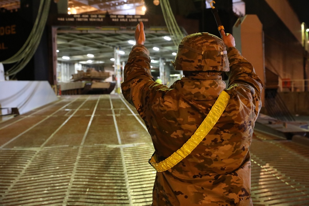 2nd Armored Brigade Combat Team, 1st Cavalry Division arrives in Europe.