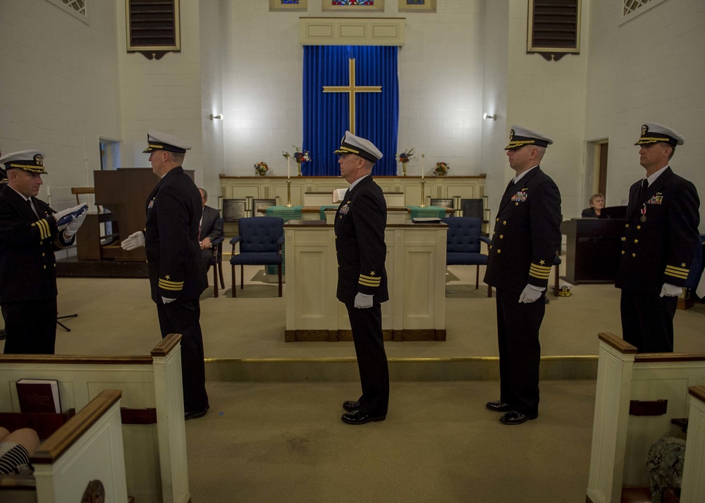 Cmdr. Samuel Young Retires After 20 Years of Service