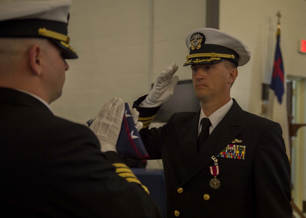 Cmdr. Samuel Young Retires After 20 Years of Service