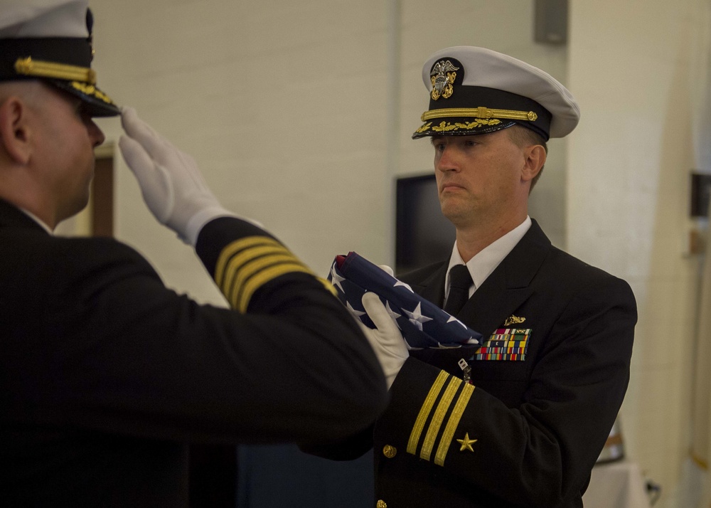 Cmdr. Samuel Young Retires After 20 Years of Service