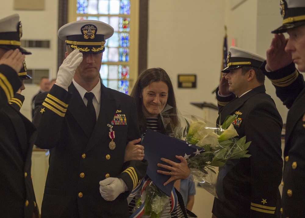 Cmdr. Samuel Young Retires After 20 Years of Service