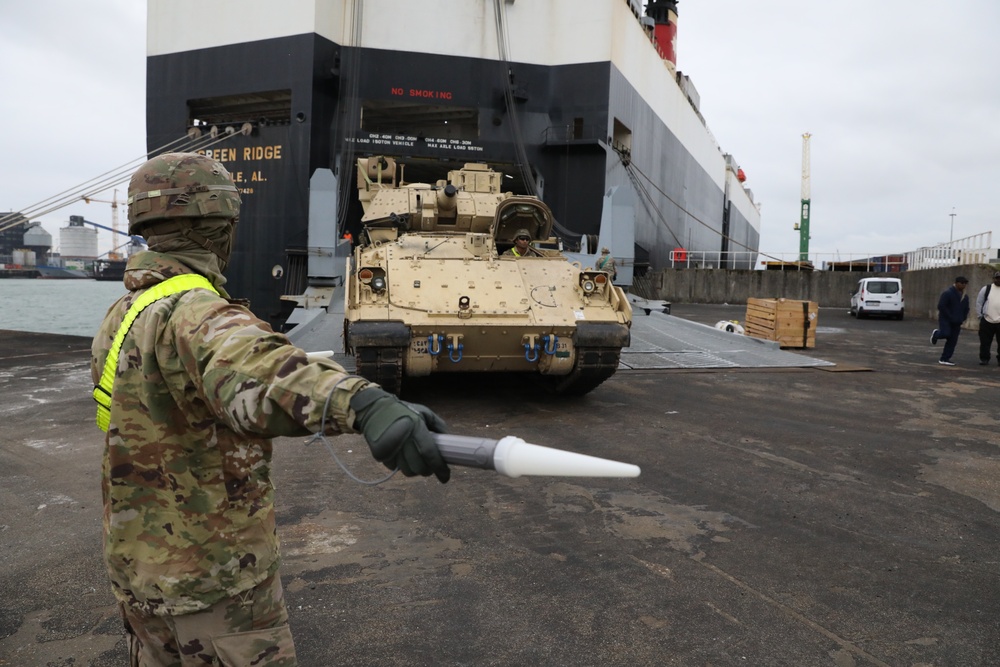 2nd Armored Brigade Combat Team, 1st Cavalry Division arrives in Europe