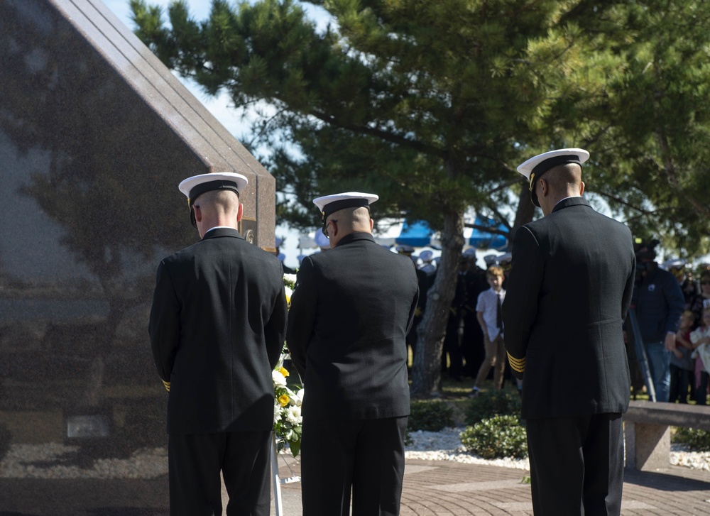 USS Cole 19th Anniversary Memorial Ceremony