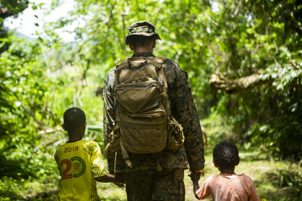 U.S. Marines visit WWII battle sites in Papua New Guinea during Koa Moana 19