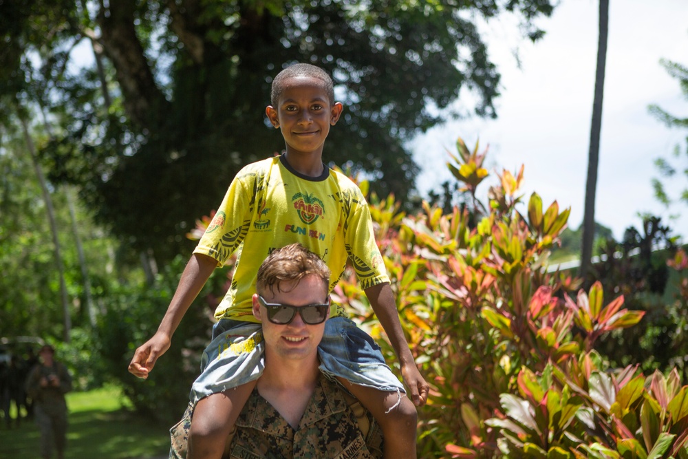 U.S. Marines visit WWII battle sites in Papua New Guinea during Koa Moana 19