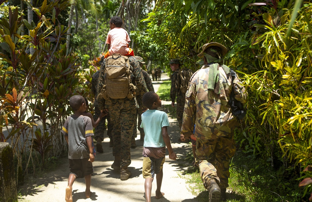 U.S. Marines visit WWII battle sites in Papua New Guinea during Koa Moana 19