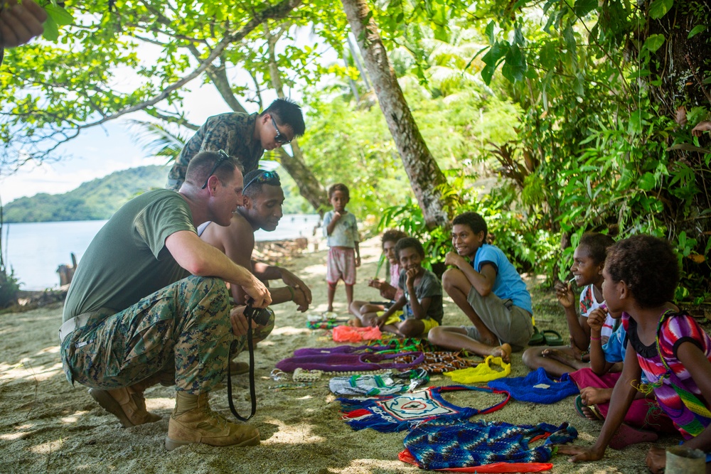 U.S. Marines visit WWII battle sites in Papua New Guinea during Koa Moana 19