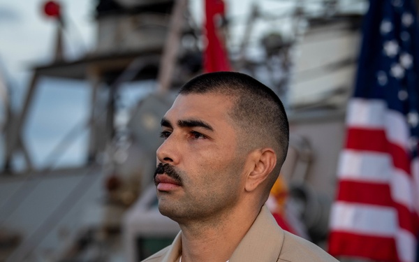 USS Porter (DDG 78) CPO Pinning Ceremony