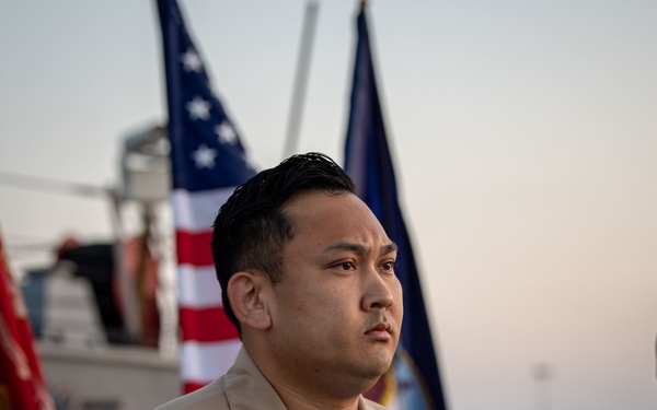 USS Porter (DDG 78) CPO Pinning Ceremony