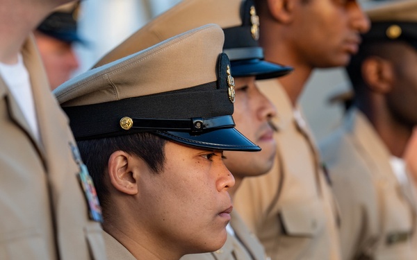 USS Porter (DDG 78) CPO Pinning Ceremony
