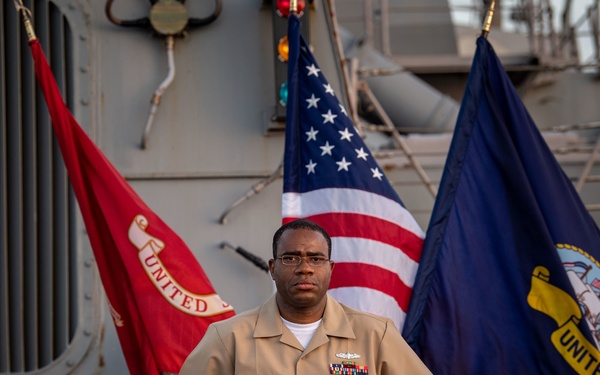 USS Porter (DDG 78) CPO Pinning Ceremony