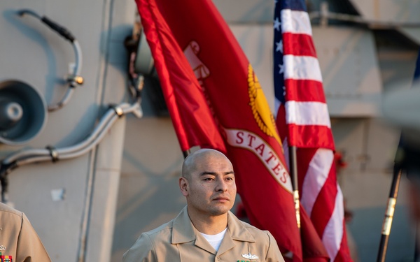 USS Porter (DDG 78) CPO Pinning Ceremony