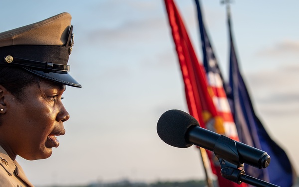 USS Porter (DDG 78) CPO Pinning Ceremony