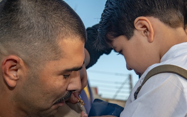 USS Porter (DDG 78) CPO Pinning Ceremony