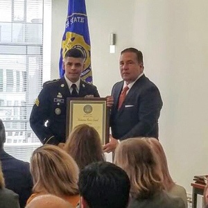 State Department Recognizes NY National Guard Soldier for Iraq Service