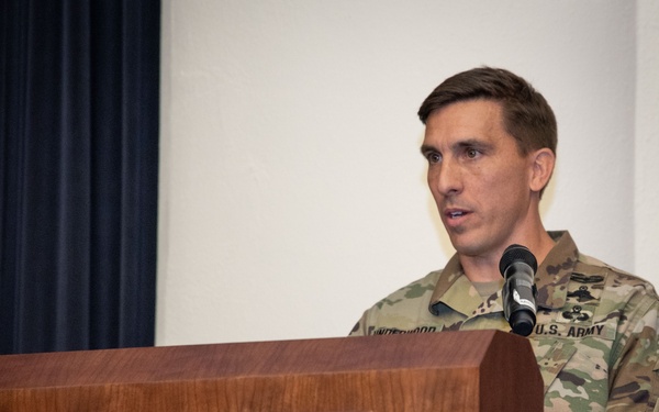 2nd IO Battalion welcomes a new Command Sergeant Major