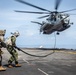 Kilo Company, Battalion Landing Team 3/5 fast-roping on the USS Boxer