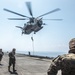 Kilo Company, Battalion Landing Team 3/5 fast-roping on the USS Boxer