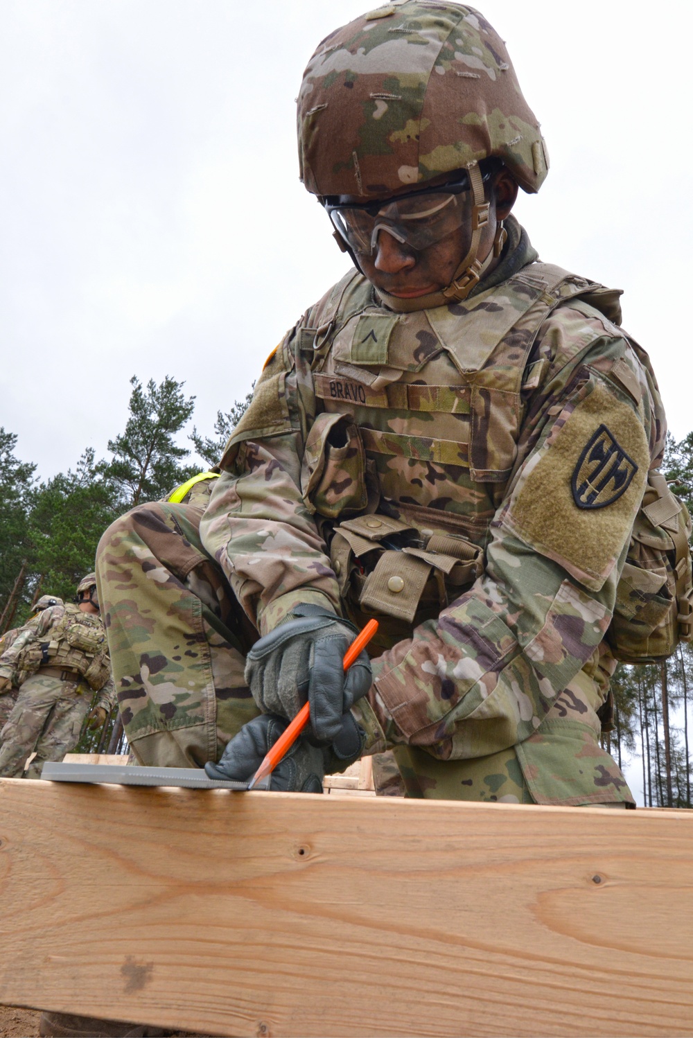 902nd Engineer Construction Company conducts engineer training