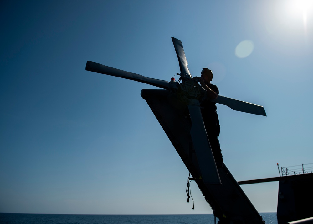 USS Bainbridge Deployment