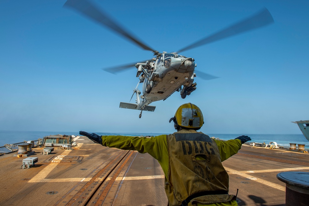 USS Bainbridge Deployment