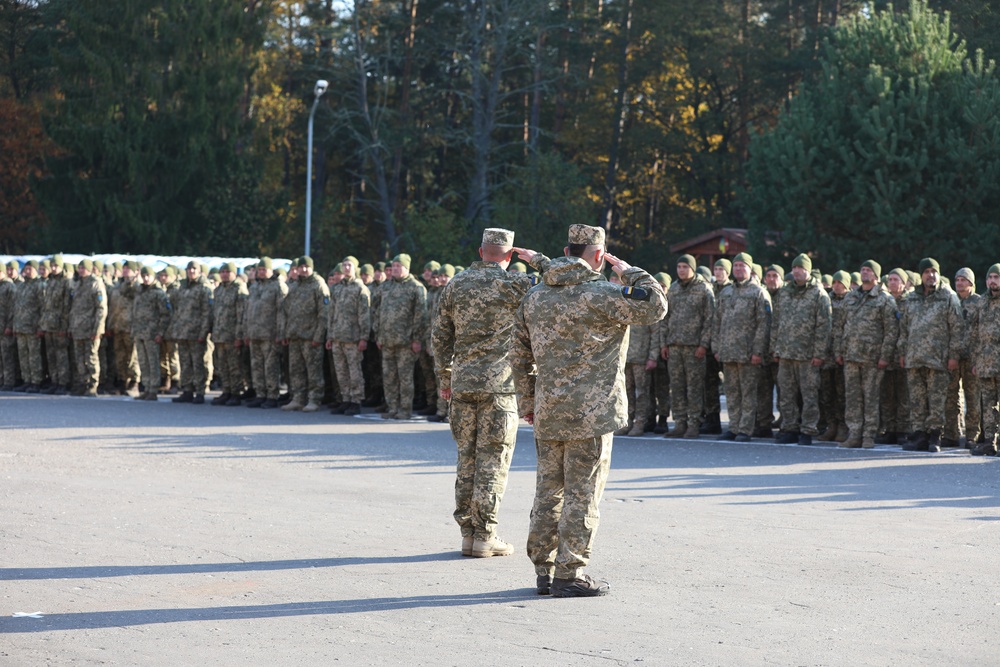 93rd Mechanized Brigade Opening Ceremony at CTC-Yavoriv